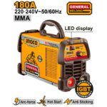 Ingco Inverter MMA welding machine 180A - Image 2