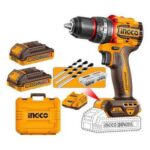 Ingco Compact Brushless Cordless Impact Drill 55Nm 20v