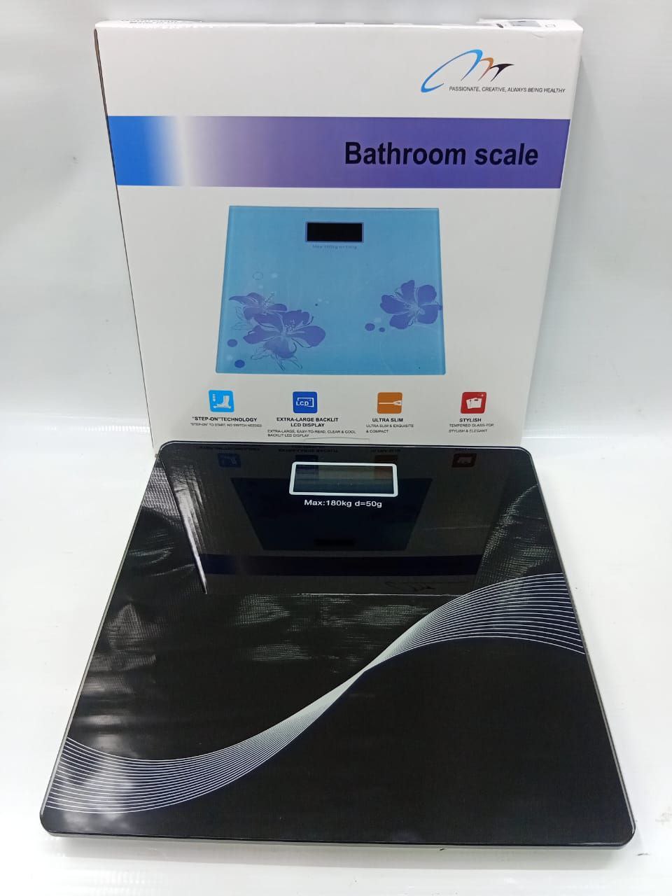 3e727449-3954-4f93-b0ae-964757a9c6aa.jpg Personal bathroom scale - Image 1