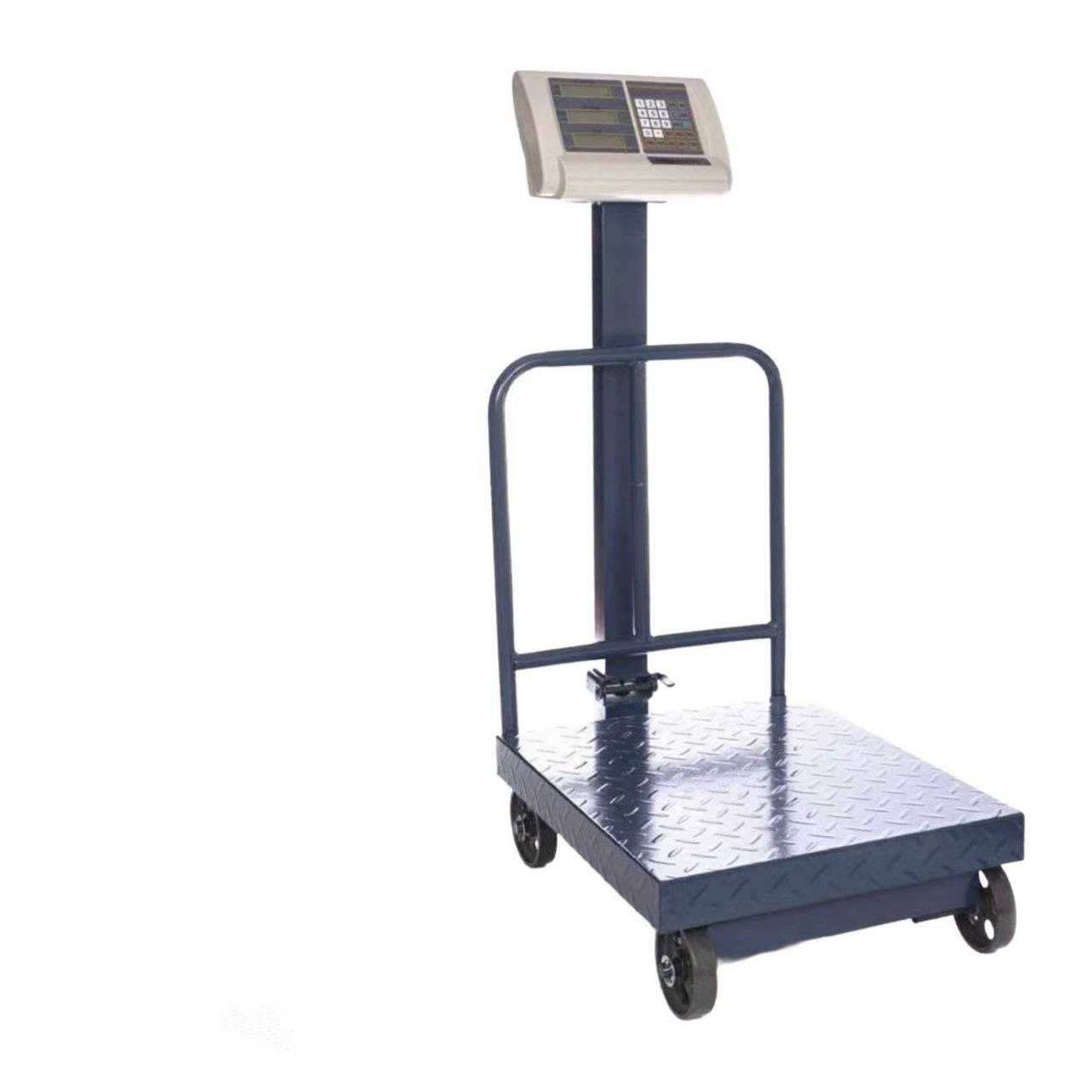9fec2f4a-1d43-44bf-9613-3adeb288d9f8.jpg Premier 600kg Platform scale with guard - Image 1