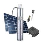 Brushless dc pump 200m shiyuan with solar panel